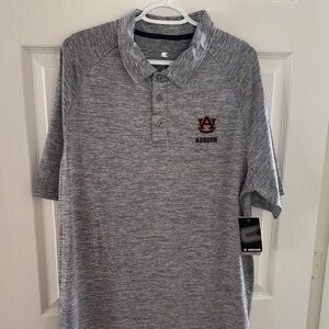 Auburn Grey Men's Polo Shirt